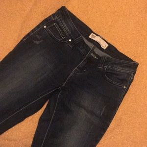 Dark blue skinny jeans